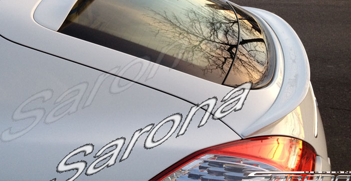 Custom Porsche Panamera  Sedan Trunk Wing (2010 - 2013) - $690.00 (Part #PR-010-TW)